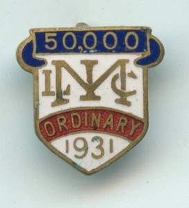 1931 Met Life Insurance 50,000 Ordinary Pin Award Vintage - SR451 - Picture 1 of 2