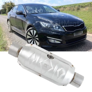 Convertidores catalíticos de entrada/salida de 2,5" EPA + escudo térmico para Kia Optima 2,0L - Imagen 1 de 15