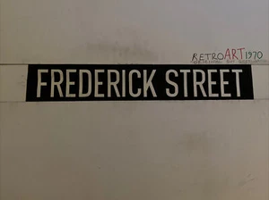 Edinburgh Vintage Rare Bus Blind 1512 28” - Gift - Frederick Street - Picture 1 of 12