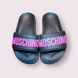 Moschino Toddler Girls Slides Size 11 - Picture 1 of 4