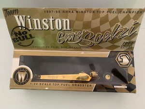Matco Tools Winston Top Fuel Dragster Racing Champions 1:24 24k Gold Plated NIB - Picture 1 of 5