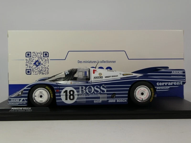 1 18 SOLIDO Porsche 956L #18 Le Mans 1983 Laessig Plankenhorn SL1805507
