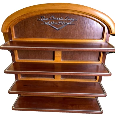 Винтажные деревянные коллекционные коллекционные автомобили настенная подвесная полка литая игрушка - Изображение 1 из 4