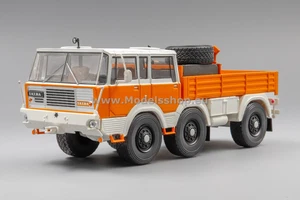 IXO TRU039.22 Tatra 813 6x6, 1968 /orange - white/ - Picture 1 of 4