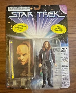 Star TrekVoyager Series 4 Seska as Cardassian Action Figure Complete Sealed MOC - Imagen 1 de 3