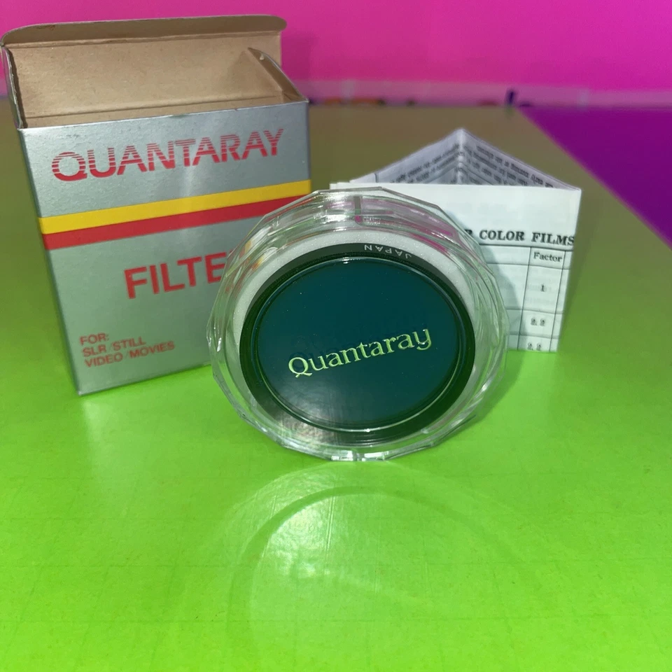 Quantaray Filter 49mm 80A Circular Polarizer New Open Box Japan - Image 1 of 4