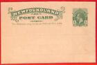 Aa3791 - Canada  Newfoundland -  Postal Stationery  Card - Higgins & Gage # 11
