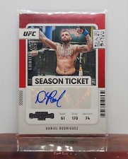 2022 Chronicles Contenders UFC Daniel Rodriguez Season Ticket Auto RC #ST-DRG