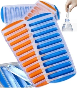 Bottle Ice Cube Tray Easy Pop Out Icecube Tray Long Shape Cocktail Water Bottle - Picture 1 of 18