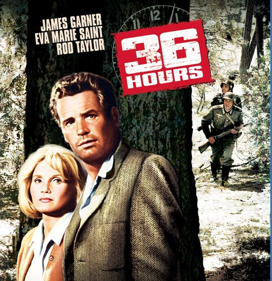 36 HOURS  (1964)  James Gardner - Public Domain Movie DVD NO CASE - Image 1 of 3