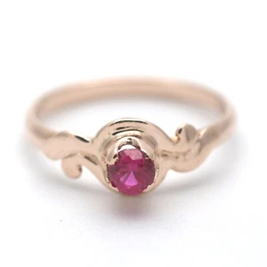 Ring 583 Gold 14 Kt Rosegold Edelstein Damen Wert 560,- - Bild 1 von 8