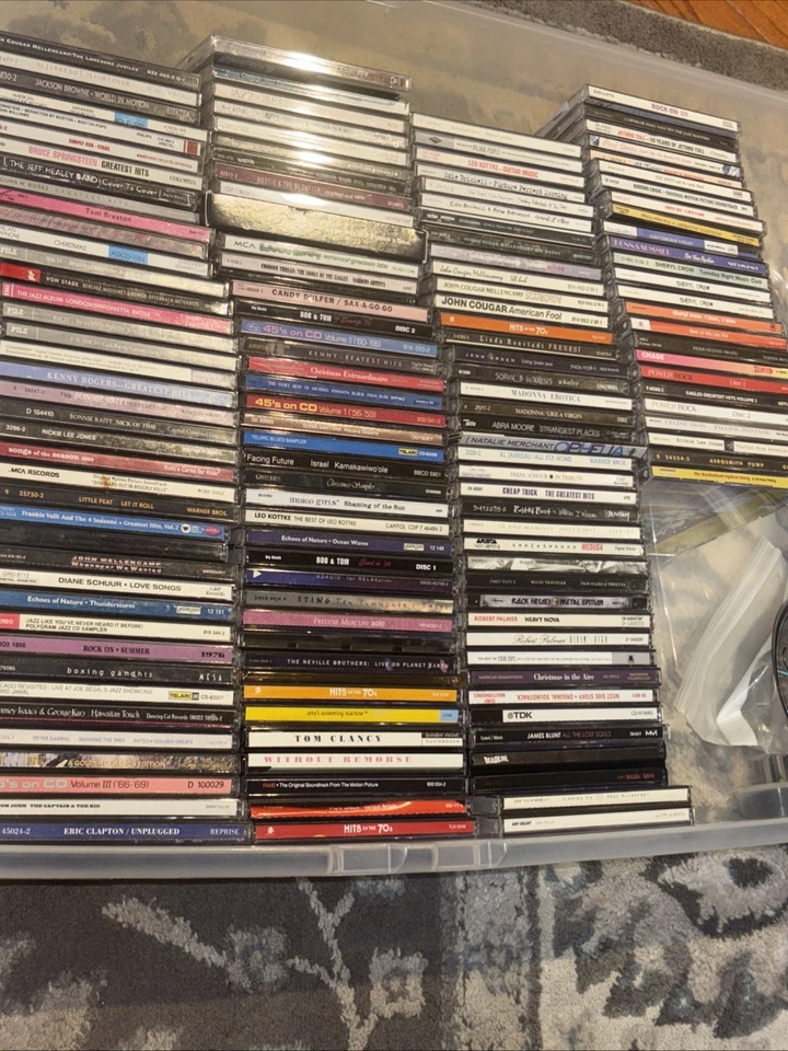 145 Rock Pop Alternative Music 70 80 90 CD Lot Eagles Mellencamp Aerosmith Y2K Foto 1 de 4