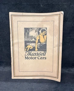 1917 Maxwell Motor Cars ~ Dealer Sales  Catalog / Booklet ~ Detroit, MI - Picture 1 of 8