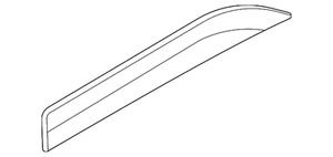 Genuine Audi Lower Trim 4J3-853-970-Y9B - Picture 1 of 2