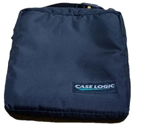 Case Logic kleine Kameratasche weiches Nylon gepolstert schwarz Gürtelschlaufe 6 x 6 Zoll - Bild 1 von 7