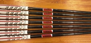 KBS S-TAPER 130 4-P Iron Shafts Only with Grips Set of 7 - Picture 1 of 6