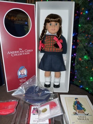 American Girl Doll 35th Anniversary Collector Molly with Accessories NEW!! - Image 1 of 2