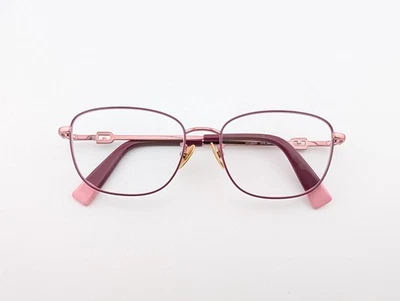 Furla Eyeglasses, Frames Only, Titanium, VFU562K 08AG, 53-16-140, Plastic, Pink - Image 1 of 4