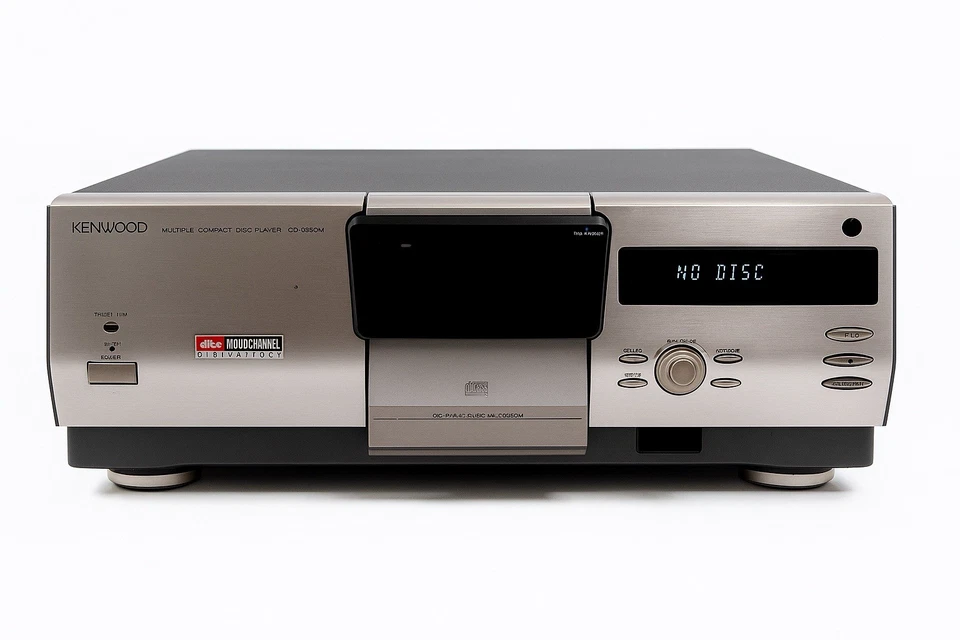 Cambiador de CD de 200 discos Kenwood CD-3260M - probado funciona muy bien - bisagra de puerta rota Foto 1 de 4