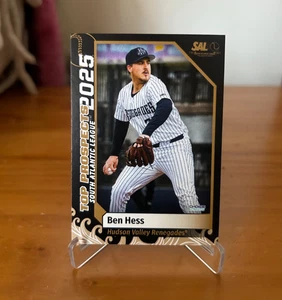 2025 South Atlantic League Top Prospects Ben Hess Hudson Valley Renegades - Foto 1 di 1