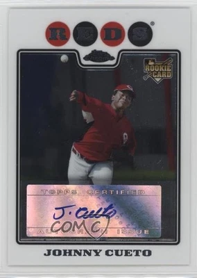 2008 Topps Chrome Johnny Cueto #237 Rookie Auto RC - Image 1 of 2