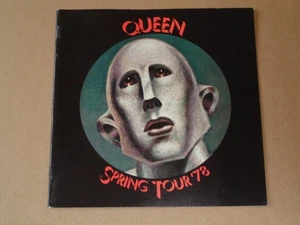 Queen - Spring Tour '78 - 1978 UK Tour Programme + Insert - Imagen 1 de 1
