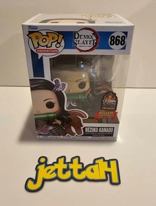 Funko Pop! Nezuko Kamado #868 Metallic Demon Slayer ToyStop 2022 LACC Exclusive! - Picture 1 of 11