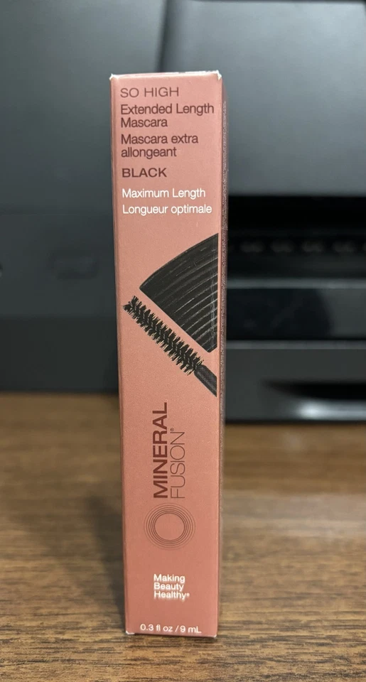 Тушь для ресниц Mineral Fusion So High увеличенной длины (черная), 0,3 жидких унции/9 мл - Изображение 1 из 1