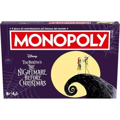 MONOPOLY - NIGHTMARE BEFORE CHRISTMAS Winning Moves - Immagine 1 di 4
