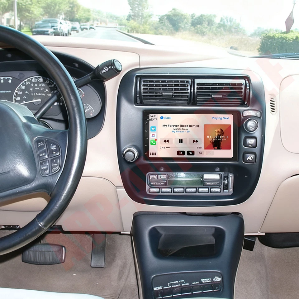 Radio de coche estéreo GPS navegación 7"" Android15 para Mercury Mountaineer 1997-2001 Foto 1 de 4