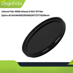 Infrared Filter IR850 Infrared X-RAY Filter for 40.5/43/46/49/52/55/58/62/86mm - Picture 1 of 10