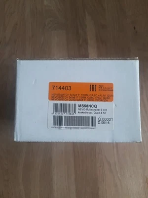 Televes MS58NCQ in 8 Guss-Multischalter NEVO mit Netzteil quadtauglich kaskadier - Bild 1 von 3