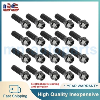 20X Wheel Lug Bolts For BMW E65 E66 745i 750i 760i 750i 750Li E83 X3 36136781152 Foto 1 de 4