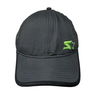 Starter Youth Strapback Hat Gray One Size Adjustable Embroidered 6 Panel - Picture 1 of 9