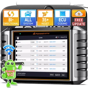 FOXWELL NT710 Bidirectional OBD2 Scanner Auto Diagnostic Scan Tool E-CU Coding - Picture 1 of 17