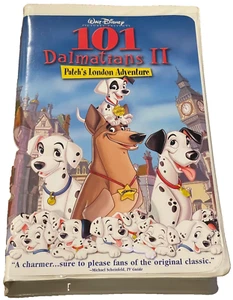 Disneys 101 Dalmations II Patch's London Adventure 2003 VHS Clamshell Video Tape - Picture 1 of 3