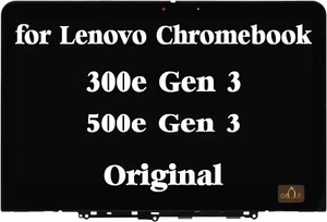 Für Lenovo 300e 500e Chromebook Gen 3 Touchscreen Digitizer Komplettmontage + Blende - Bild 1 von 11