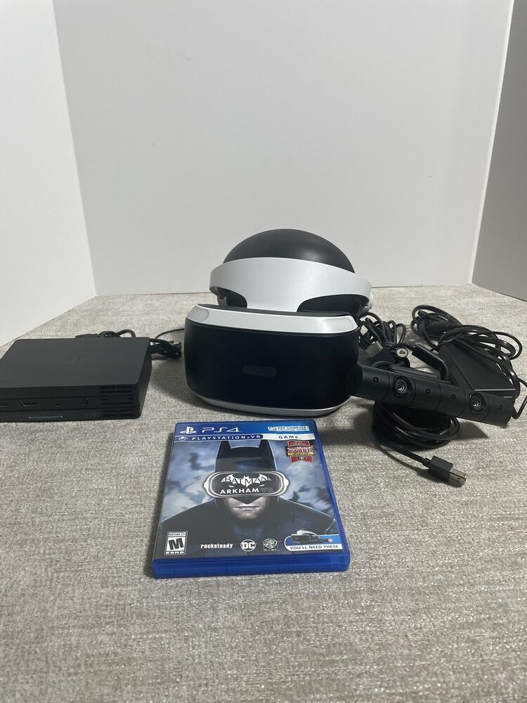Sony PlayStation VR Headset With Game Tested