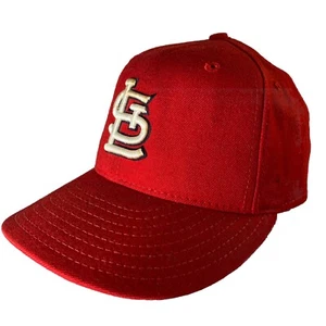 Gorra de béisbol de lana roja New Era de los Cardenales de San Luis MLB ajustada talla 6 5/8 - Imagen 1 de 9