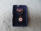 WW1 American Legion Medal President Bar Auxiliary Marked with Issue Box