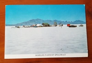 VTG Postcard BONNEVILLE SALT FLATS - Wendover, Utah / NV - Picture 1 of 2