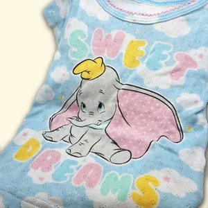 Disney Baby Dumbo 2 pc 12 month Short Sleeve Summer Pajama Set - Sweet Dreams - Picture 1 of 7