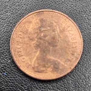 1973 GREAT BRITAIN HALF PENNY - ELIZABETH II - CIRCULATED COLLECTOR COIN - Picture 1 of 9