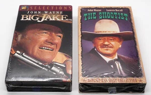 BIG JAKE & THE SHOOTIST New VHS John Wayne Classic Westerns Lauren Bacall FS CC - Picture 1 of 6