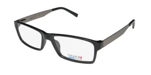 NEW COLOUR BLOCK VCMCB10 EYEGLASSES BLK FULL-RIM RECTANGULAR MENS BLACK PLASTIC - Picture 1 of 8