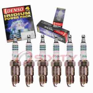 6 pc Denso Iridium Power Spark Plugs for 1972-1977 GMC Sprint 4.1L L6 zi