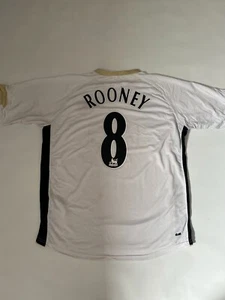 Vintage Nike Manchester United Jersey Rooney 8 Size XL - Picture 1 of 9