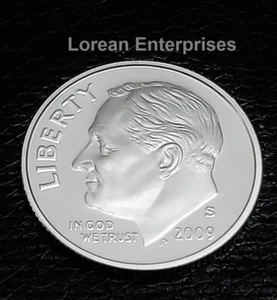 2009 S Roosevelt Dime 90% SILVER ✼ PROOF✼ - Picture 1 of 3