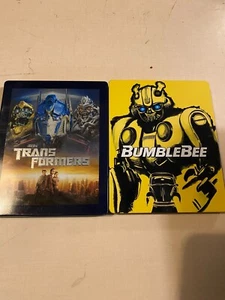 Limited Edition Steelbook Blu-ray LOT Transformers/Bumble Bee Michael Bay Action - Picture 1 of 7