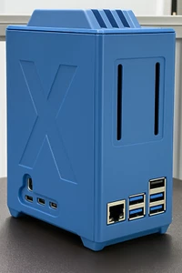 Raspberry pie 5 NAS enclosure case X - Picture 1 of 17